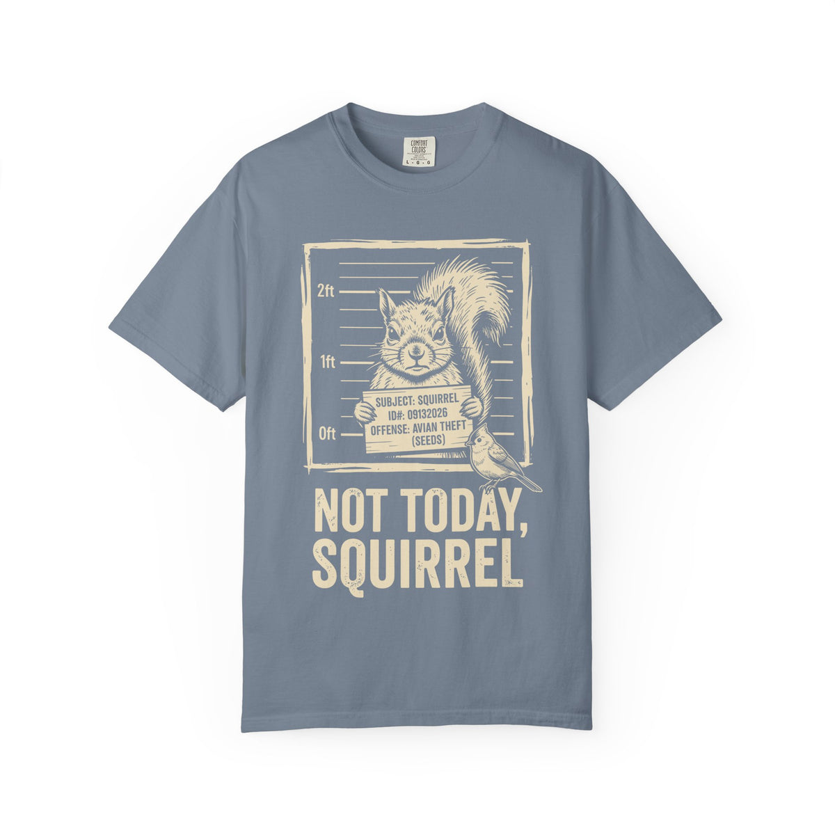 Squirrel Mugshot T-shirt