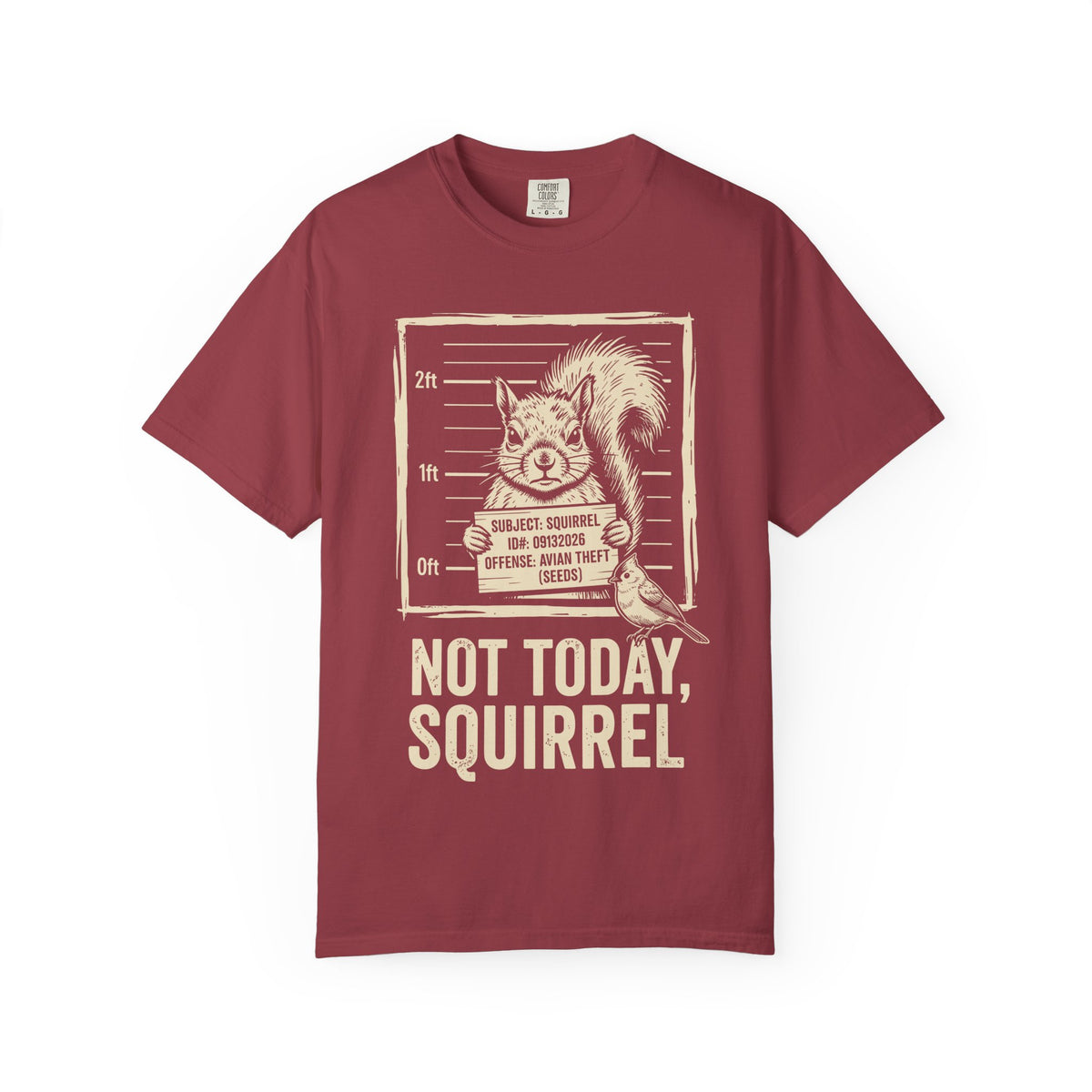 Squirrel Mugshot T-shirt