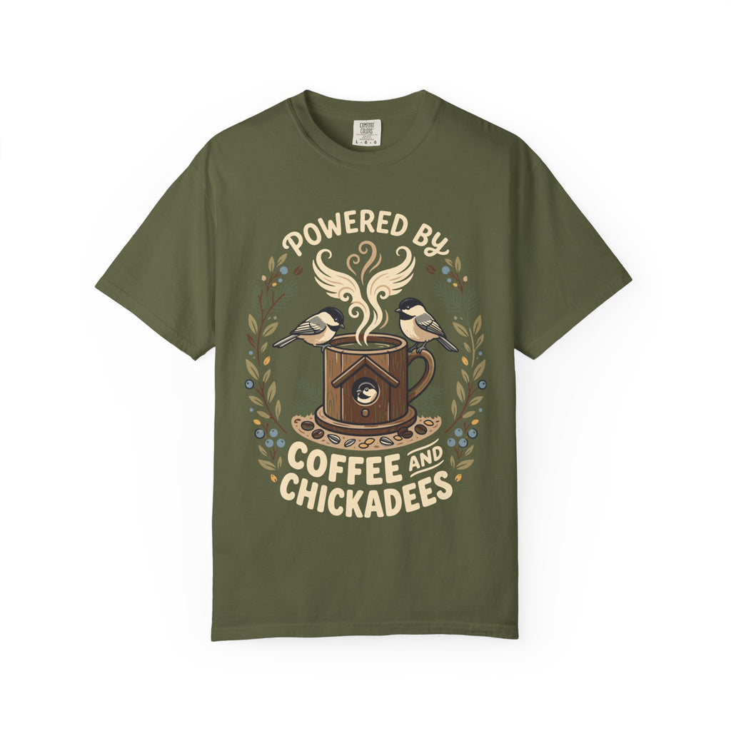 Coffee & Chickadees T-shirt